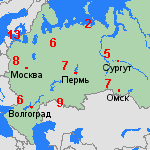 прогноз пт, 18.10. Россия