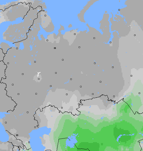 облачность Россия