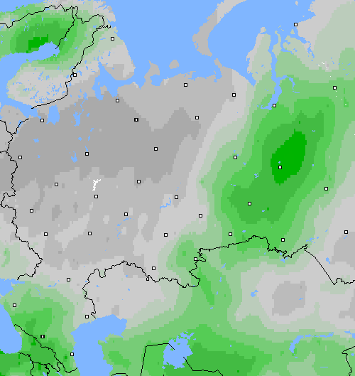 облачность Россия